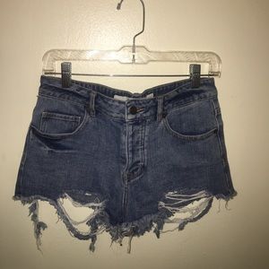 Pacsun, Melville cut off jean shorts